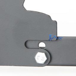 Nova Tática 3mm de Espessura Em Aço Carbono Knockdown Tiro Ao Alvo Para Paintball Acessório OS36-0004 Reset Automático - Image 2