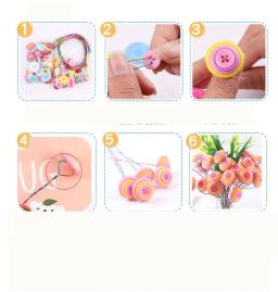 Fio de ferro artesanal, 40m, 0.4mm, carretel macio, diy, joias, artesanato, fio de metal para diy, flores falsas, grinaldas, decoração de flores artificiais - Image 2