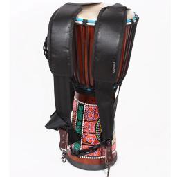 Profissional Africano Mão Drum Belt, PU Djembe Strap, Percussão Acessórios, Frete Grátis - Image 5