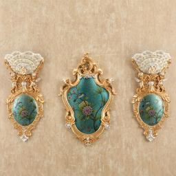 Europa luxo diamante floral anjo parede pendurado vaso de resina artesanato decoração casa parede vaso de flores mural restaurante ornamento - Image 2