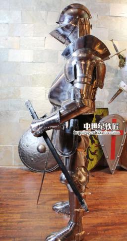 Cosplay medieval europeu armadura terno, dramatização, adereços de palco e performances, pode a realidade - Image 2