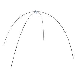 Fibra De Vidro Pólo para Tendas, Arc Tent Substituição Rod, Camping Acessórios, 1 Par, 12 Peças - Image 3