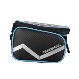 Roswheel bolsa de ciclismo com tela sensível ao toque, acessório para bicicleta de estrada e mountain bike, tubo frontal de 6.2 - Image 5