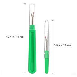 Cortador de fio plástico para costura, ferramentas de costura com alça, acessórios de costura (4 pequenos e grandes), 8 peças - Image 5