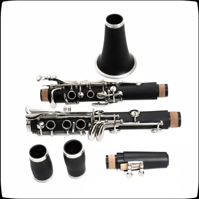 Clarinetes Preto Fosco de Alta Qualidade: O Favorito para Iniciantes