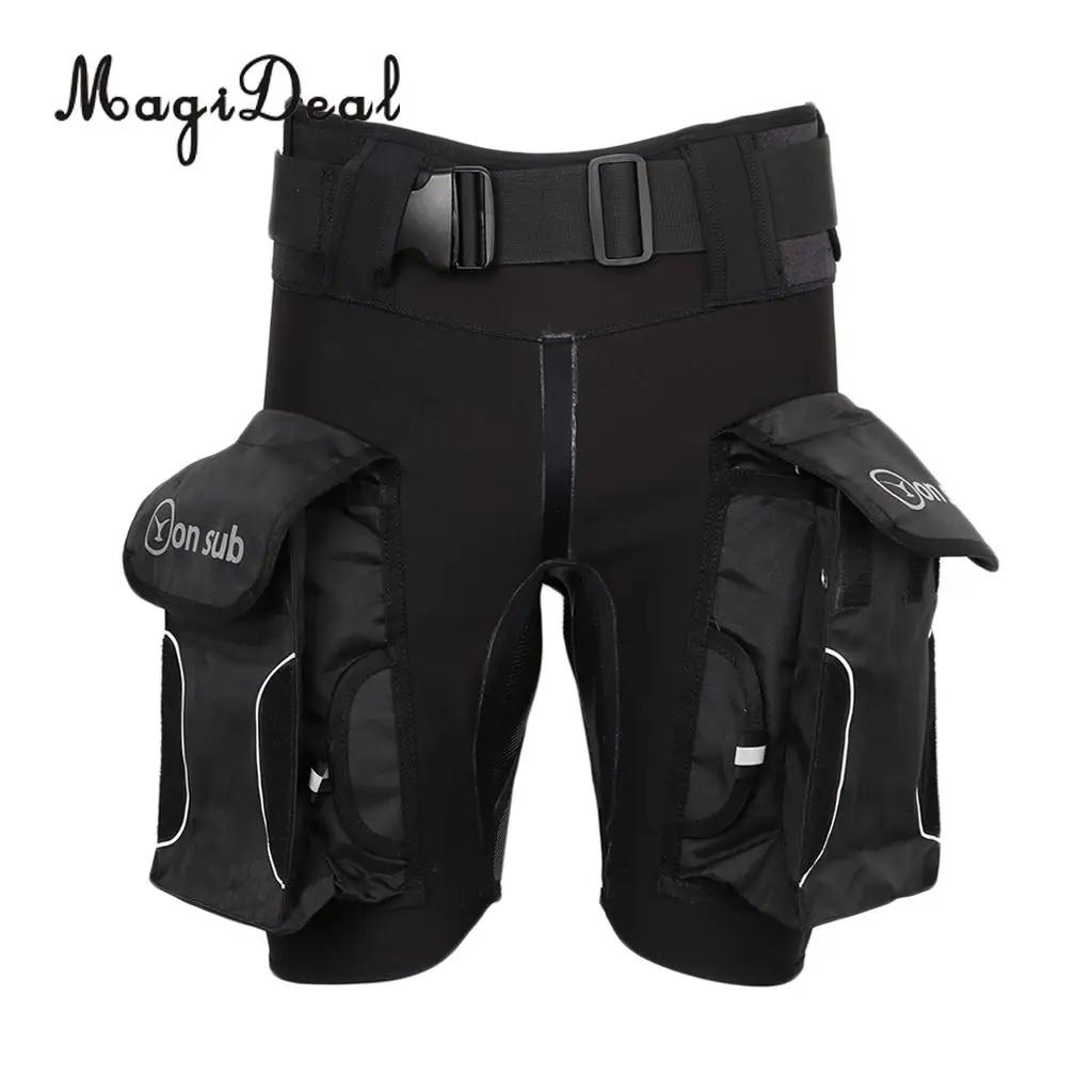 Técnico mergulho neoprene wetsuit shorts & bolsos snorkeling pesca caiaque canoa surf natação praia calças curtas - Image 1