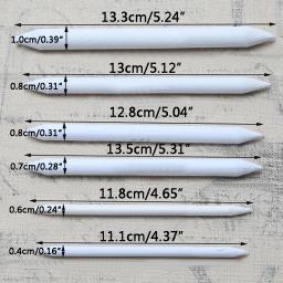 Adesivo para desenhos artísticos 6 peças, esboço de toco de mancha, 6 tamanhos - Image 4