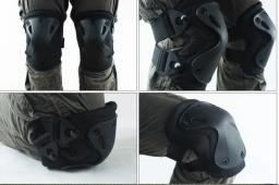 Tactical Paintball Proteção, Joelho e Cotovelo Pads Set, Frete Grátis, 2021Novo - Image 5