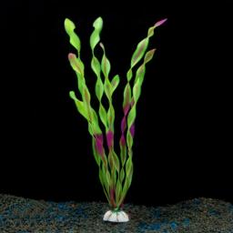 Aquário para peixes, enfeite submerso de plantas verdes artificiais para aquário, decoração para peixe, 1 peça - Image 2