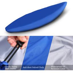 Capa universal para caiaque, cobertura à prova d'água para armazenamento de poeira, resistente a uv, para canoa, barco, canoa - Image 5