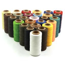 Fio De Cera De Costura De Couro, Artesanato De Cordão De Costura À Mão, Ferramentas De Couro DIY, Linha De Encerado Plana Especial, 260m, 150D - Image 2
