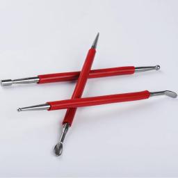 Kit de ferramentas para escultura em couro diy com 3 tamanhos - Image 2