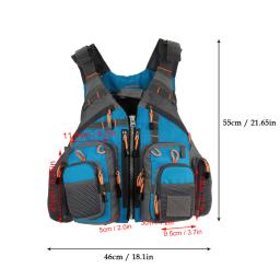 Lixada-EPE Foam Floating Life Jacket, Vela Vest, Colete de pesca ao ar livre, Kayak Jacket Segurança Esporte, Natação Pesca - Image 5