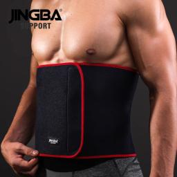 Jingba cinto fitness para homens, cinta para treino de cintura, neoprene, aparador de cintura, perda de peso, emagrecimento - Image 3