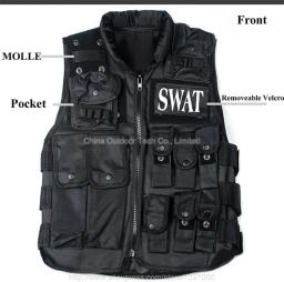 Colete tático airsoft, equipamento de proteção swat militar para treinamento de paintball, caça tática - Image 2