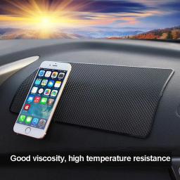 Painel do carro Sticky Anti-Slip PVC Mat, Auto Non-Slip Sticky Gel Pad para Telefone, Suporte para óculos de sol, Estilo interior do carro, 27x15cm - Image 6
