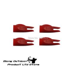 100 Pcs 5/16 Seta De Madeira Bater para Nocks Setas Flecha de Caça Tiro Com Arco Arco Ao Ar Livre Frete Grátis para 8mm Madeira eixo - Image 2