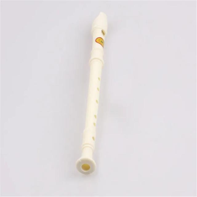 Flauta de Plástico Branca para Crianças - Instrumento Musical para Festas e Presentes Inspirado em Zelda