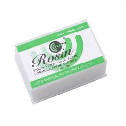 10 pçs leto boa qualidade violino viola violoncelo rosin forma quadrada com caixa de plástico verde - Image 2