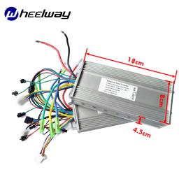 ELWAY36V48V 500W 800W1000W controlador paralelo E kit de conversão de bicicleta para Dual Drive Motor BLDC 2 controlador com LCD - Image 4