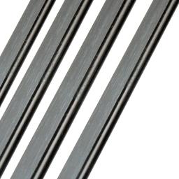 2 pçs 560*30*5mm caça tiro com arco de fibra de vidro preto de alta resistência membros para diy arco wargame tiro com arco - Image 3