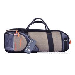 Estojo para trompete Bb Saco à prova d'água Trompete Sacos para instrumentos de latão Caixa de ombro duplo Estojo para trompete de orquestra de performance profissional Leve, grosso, resistente ao desgaste, à prova de - Image 2