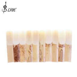 Slade palhetas de bambu para clarinete, 10 peças de acessórios para clarinete de tamanho 2 1/2 - Image 2