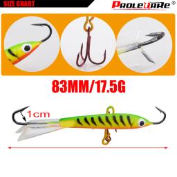 Isca de pesca de gelo para Carp Pike, isca artificial, isca falsa, Jig Balancer, poleiro Tackle, qualidade, inverno, VIB, 1PC, 82mm, 18g - Image 2