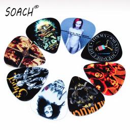 Soach palheta para violão, 50 peças, mais novo lançamento, palheta de 1.0mm de espessura, acessórios para guitarra, ukulele e baixo - Image 1