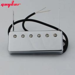 Single Coil pescoço captadores para guitarra elétrica, peças de reposição para flutuante Jazz Johnny Smith estilo, Chrome - Image 3