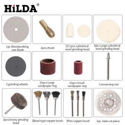 Hilda acessórios de ferramenta rotativa para fácil corte moagem lixar escultura e polimento ferramenta combinação para hilda dremel - Image 6