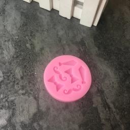 Moldes de silicone flexíveis para decoração de bolos, utensílios decorativos de silicone para confeitaria, barba e bolo - Image 4