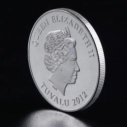 100° aniversário da coleção de moeda comemorativa de titânio, presente, arte lembrança, metálico - Image 3