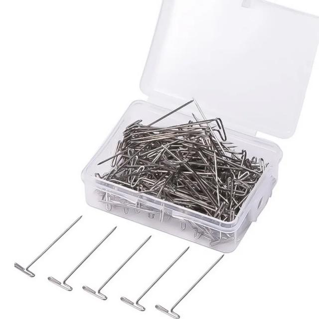 Agulha para peruca estilo brasileiro com cabeça de manequim em espuma - Kit completo de ferramentas para costura de cabelos em salão de beleza com 100 peças