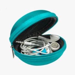 Estojo rígido para fones de ouvido (aqua) - Image 2