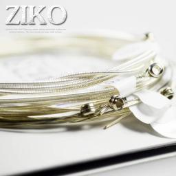Ziko-Silver Plating Guitar Strings Set, peças de guitarra acústica, instrumentos musicais, 010, 011, 012 - Image 3