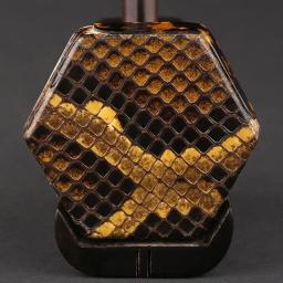 Rosewood erhu instrumentos musicais chineses, duas cordas violino com saco e arco, - Image 5