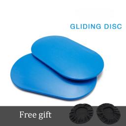 Discos deslizantes para exercícios, 1 par de discos deslizantes esportivos e de treino core, para exercícios, academia e treinamento abdominal, equipamento de emagrecimento - Image 1