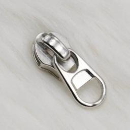 Metal Zinc Alloy Zipper Pullers for Clothing Repair, 5 # Nylon Zippers, Alta Qualidade Zipper Sliders, Acessórios de costura, 5-50Pcs - Image 5
