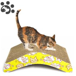 Arranhador para gatos, placa de brinquedo para gato, animais de estimação, papelão ondulado, poste para arranhar, produtos para gato ty0016 - Image 1