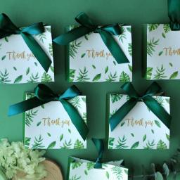 Caixa de doces romântica, casamento, presente de chocolate, caixas de doces com fita, casamento, chá de bebê, presentes para convidados, materiais de festa de aniversário - Image 3
