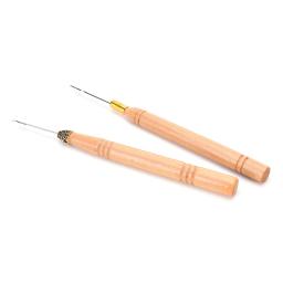 Ferramentas para trança, gancho para crochê, agulha para conectar micro anéis/laço de agulha de extensão do cabelo, 1 peça - Image 3