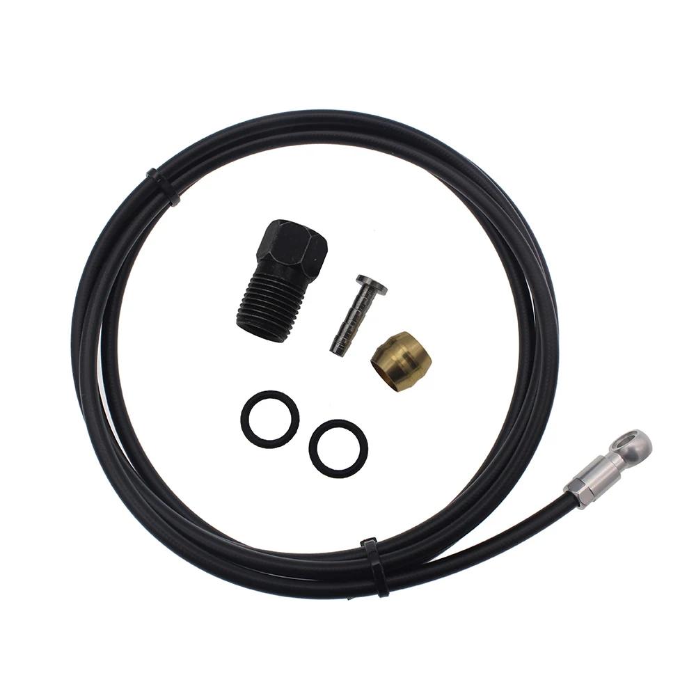 Mangueira hidráulica de freio a disco, mtb, bicicleta, com agulha, cabos de bicicleta, habitação, banjo, conjunto para shimano bh90 xt m785 m8000 m9000 m985 - Image 1