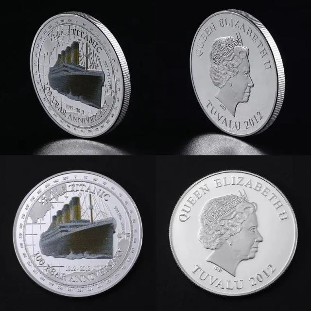 Celebre o 100º Aniversário da Coleção de Moedas Comemorativas de Titânio: Um Presente Artístico e Memorável em Metal