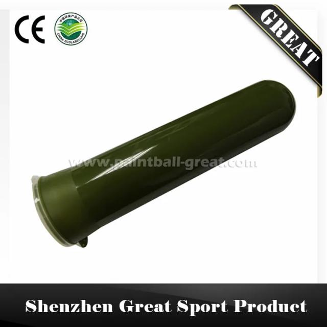 Tubo Hopper de Alta Velocidade para Paintball - 140 Rds em Plástico, Pacote com 2 Unidades