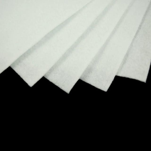 Tecido de Feltro Branco Macio para Artesanato Infantil - Folhas de Fibra Grossa para DIY, Bordado e Scrapbooking - Sortido em Quadrados