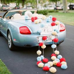 Papel de pompoms fofo 6 pol., decoração de festa de aniversário de casamento, bolas de flores e pompons - Image 2