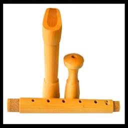 Gravador alto barroco f de madeira, clarinete de 8 buracos, flauta em estilo inglês, profissional, instrumento musical de madeira - Image 2