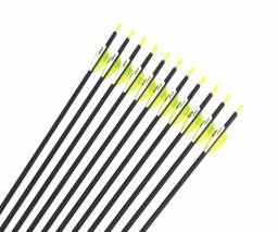 6/12/24 pçs tiro com arco flecha de carbono spine1000 id4.2 od6mm pino nock 80gr ponto alvo 1.75 "palheta de plástico para arco recurvo tiro - Image 6