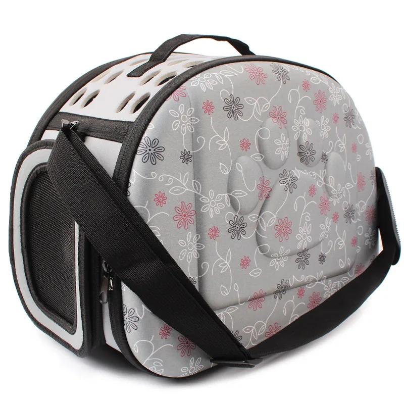 Bolsa transportadora para animais de estimação em 3 cores, dobrável, portátil, respirável, caixa de transporte para cães pequenos, filhotes, cachorros, bolsa de viagem - Image 1